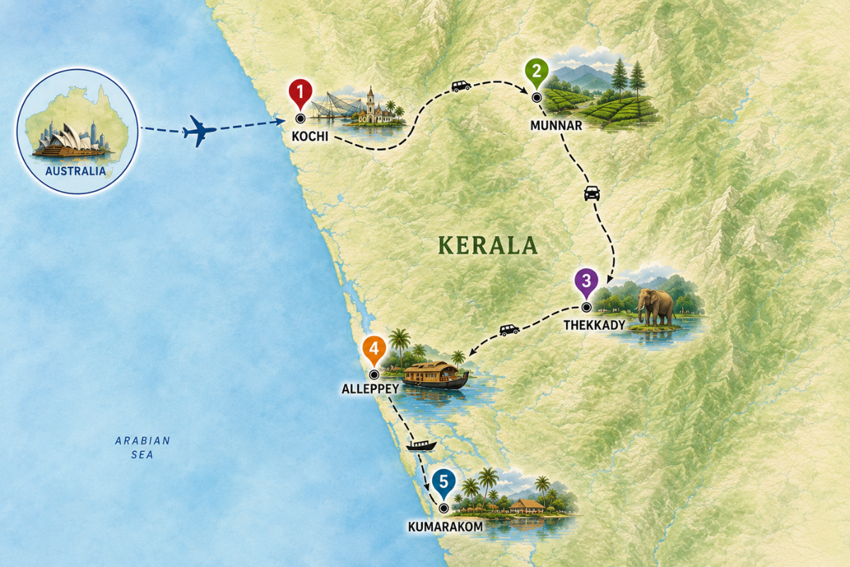 Kerala – God's Own Country Luxury Holiday